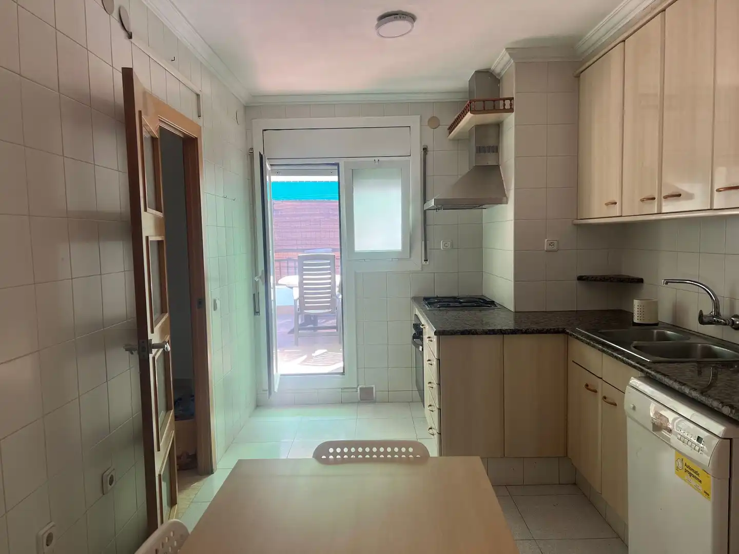 Kitchen of Flat for rent in Granollers  with Air Conditioner, Heating and Terrace
