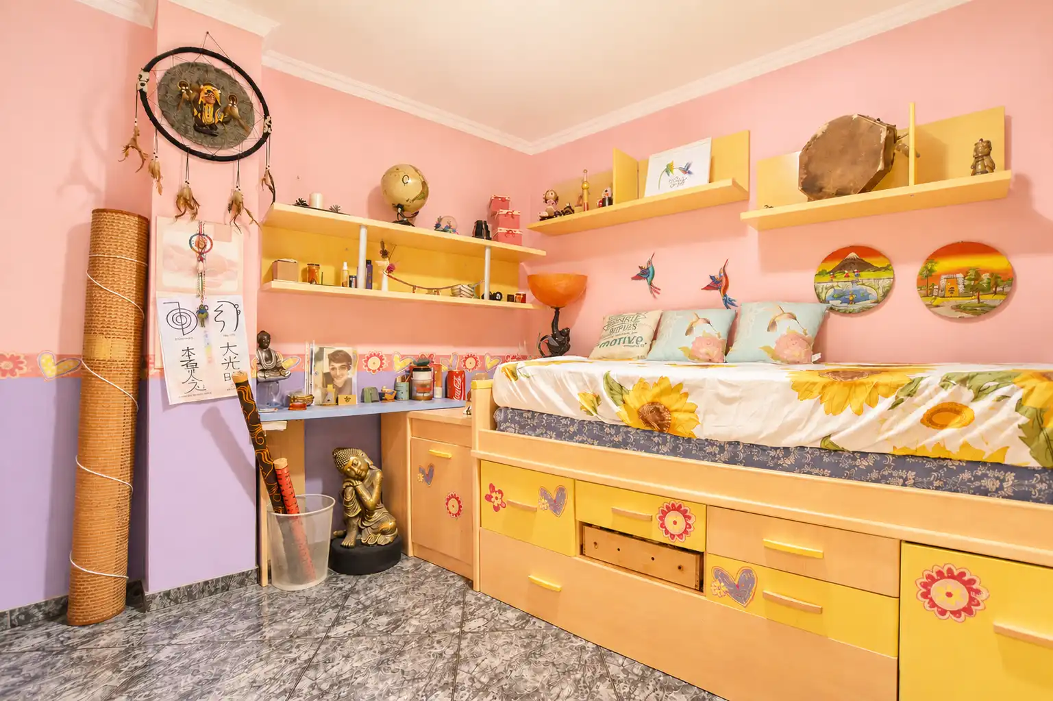Bedroom of Flat for sale in Santa Coloma de Gramenet  with Air Conditioner and Terrace