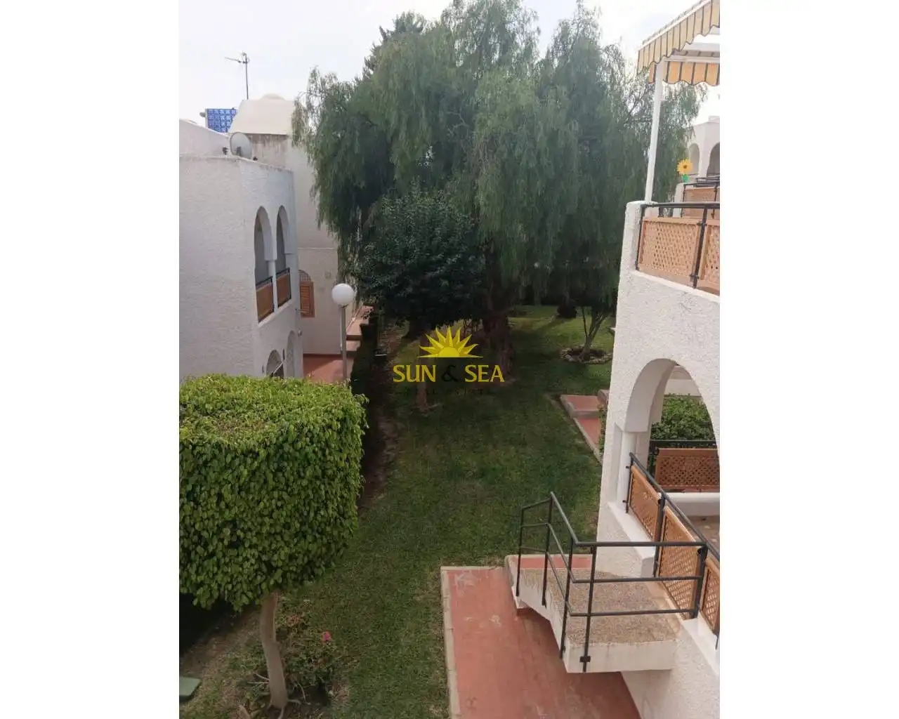 Außenansicht von Wohnungen zur Miete in Mazarrón mit Heizung, Terrasse und Schwimmbad