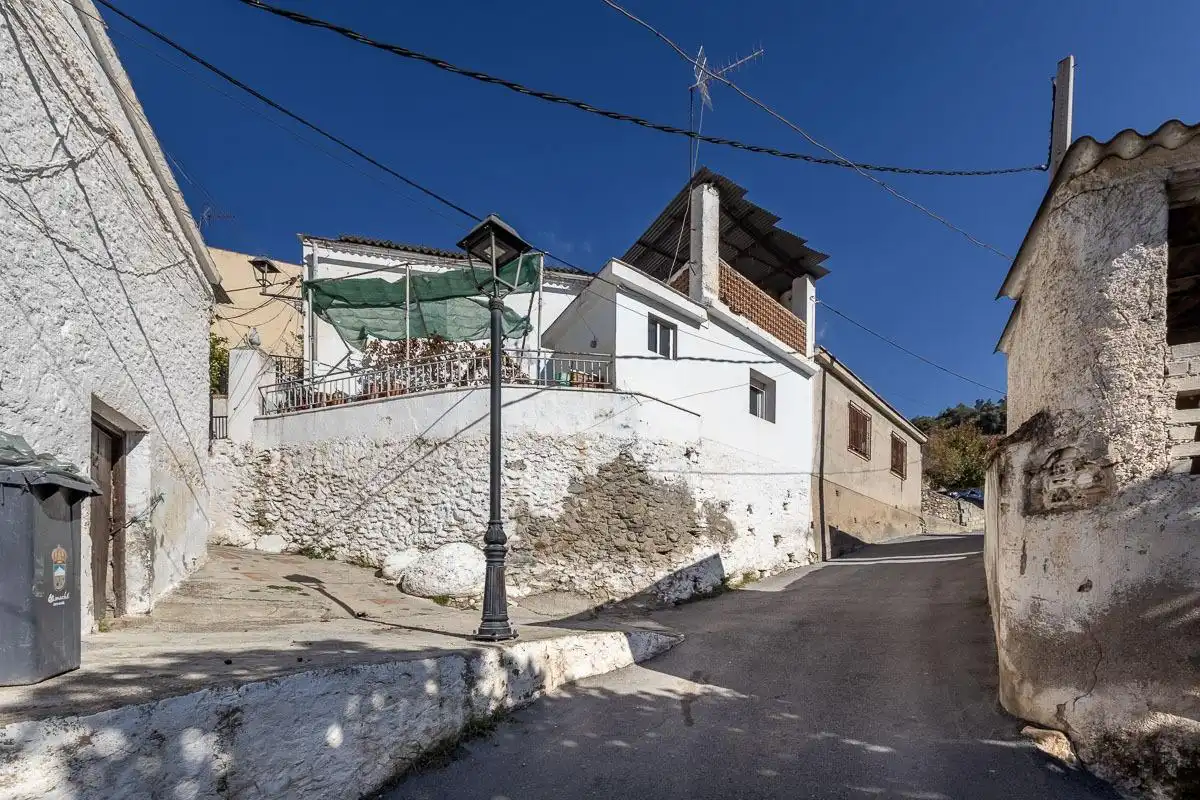 Vista exterior de Casa o chalet en venta en Monachil con Trastero y Balcón