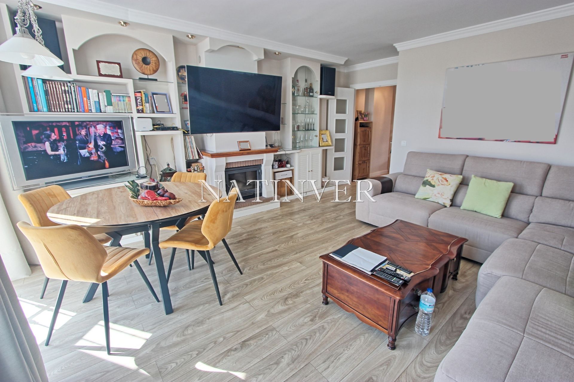 Living room of Single-family semi-detached for sale in Rincón de la Victoria  with Air Conditioner and Terrace