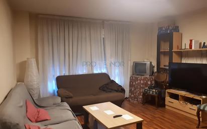 Living room of Flat for sale in León Capital   with Heating, Terrace and Furnished