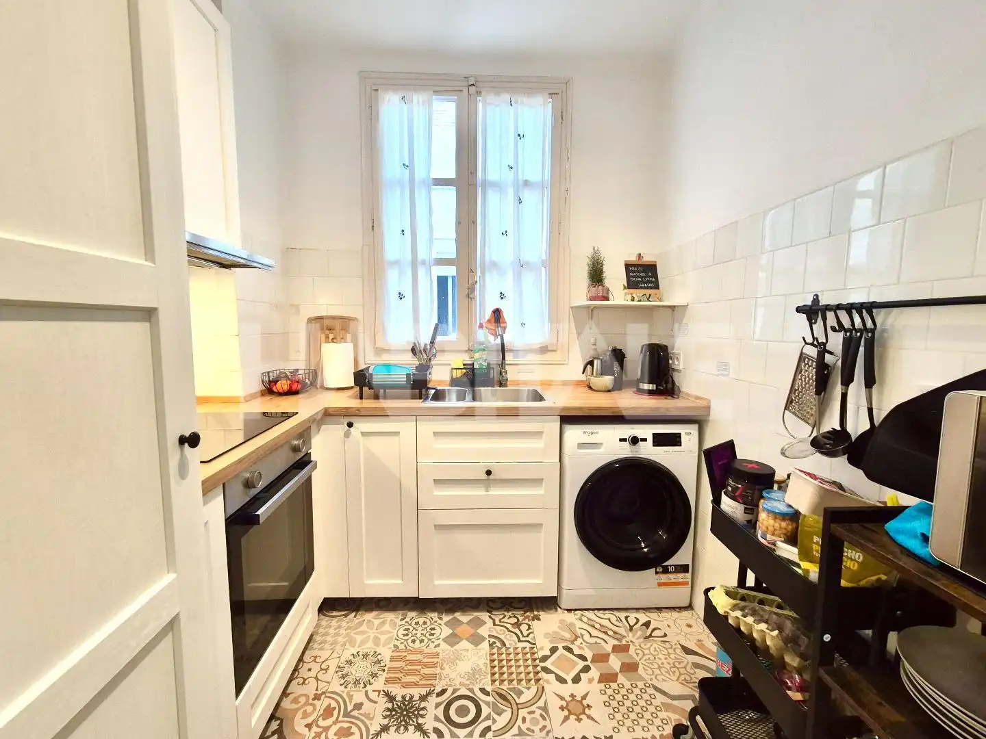 Küche von Wohnung zur untervermieten in Valencia mit Möbliert