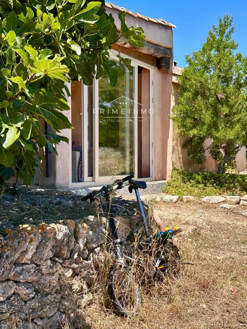 Vista exterior de Finca rústica en venda en El Perelló amb Terrassa, Traster i Piscina