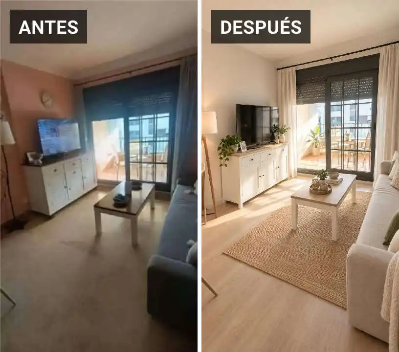 Sala de estar de Apartamento en venta en Punta del Moral