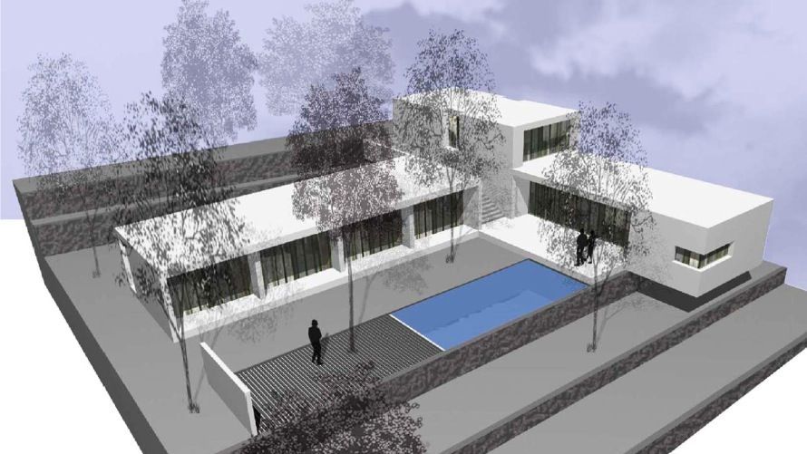 Piscina de Casa o xalet en venda en El Álamo amb Aire condicionat, Calefacció i Jardí privat