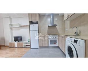 Kitchen of Flat to rent in  Valencia Capital  with Parquet flooring, Furnished and Balcony