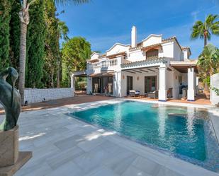 Jardí de Casa o xalet de lloguer en Marbella amb Aire condicionat, Jardí privat i Piscina