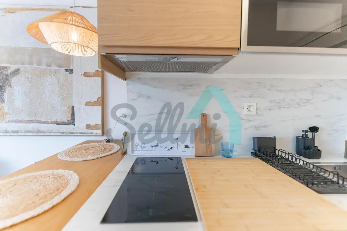 Cocina de Estudio de alquiler en Oviedo  con Calefacción, Amueblado y Internet
