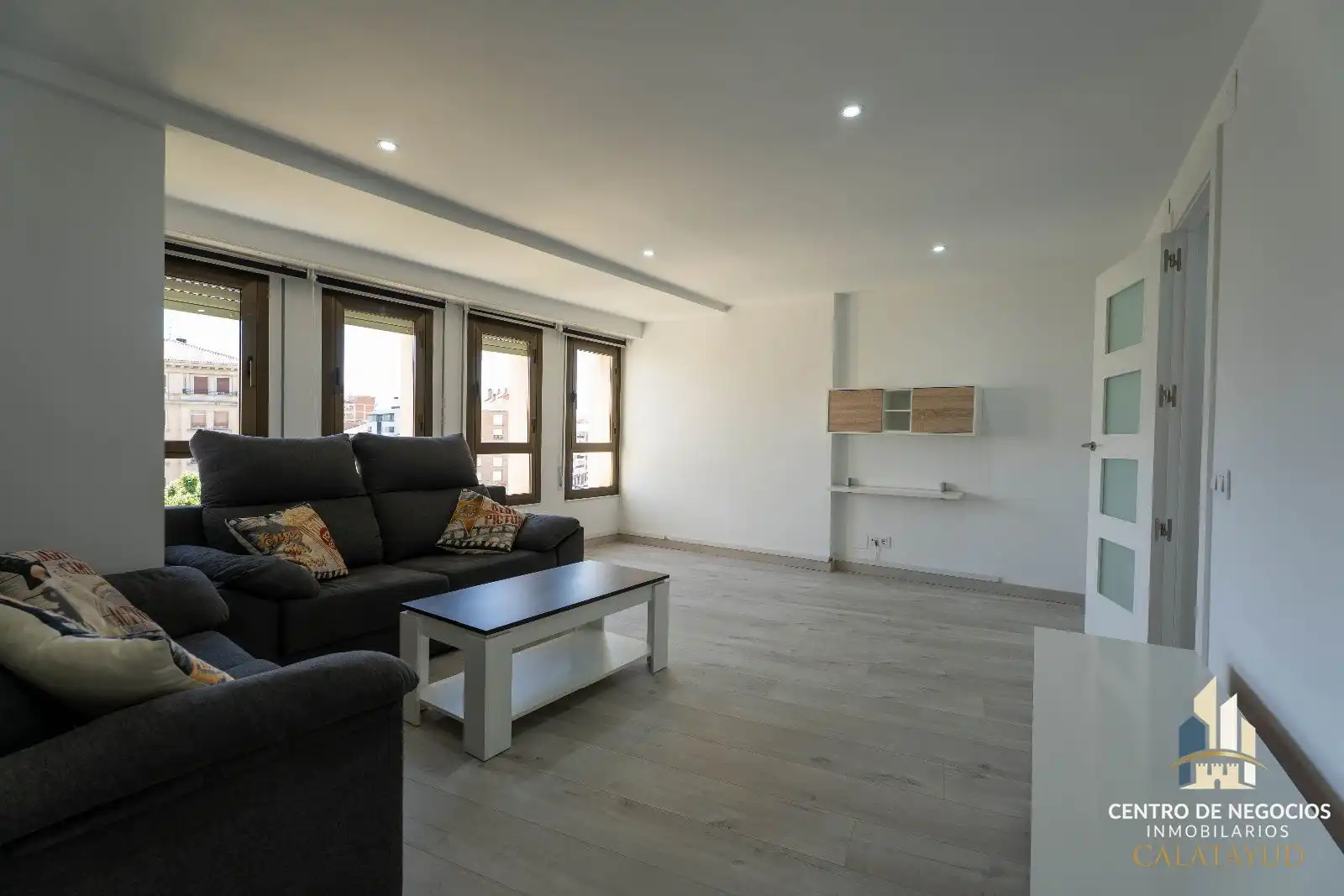 Wohnzimmer von Wohnung zum Verkauf in Calatayud mit Klimaanlage, Heizung und Parkett