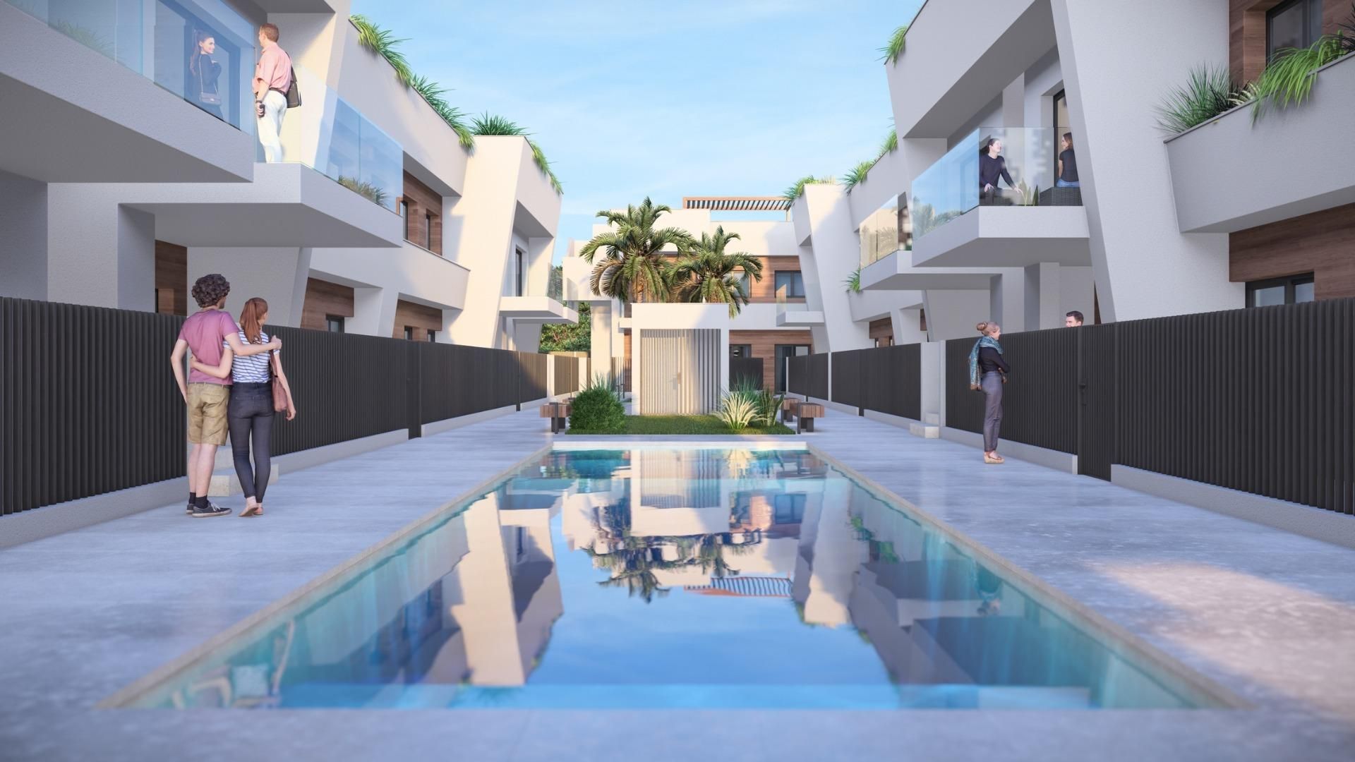 Swimming pool of Flat for sale in Torre-Pacheco  with Swimming Pool