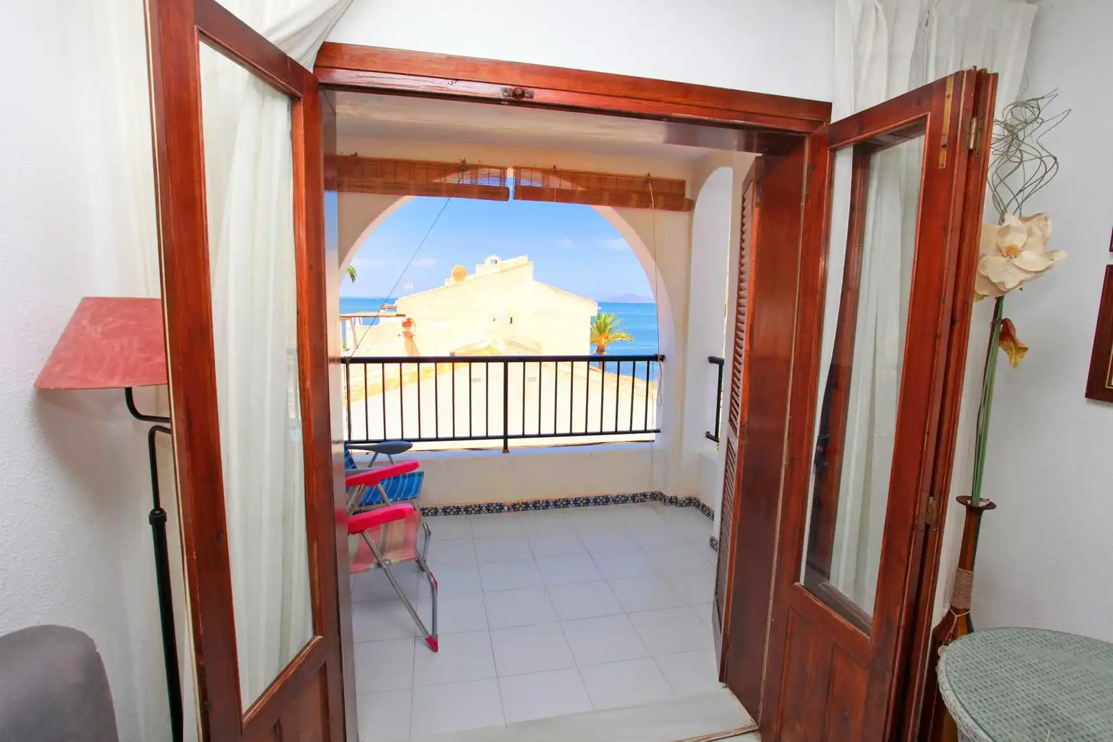 Apartamento en venta en La Manga del Mar Menor con Jardín privado, Terraza y Amueblado