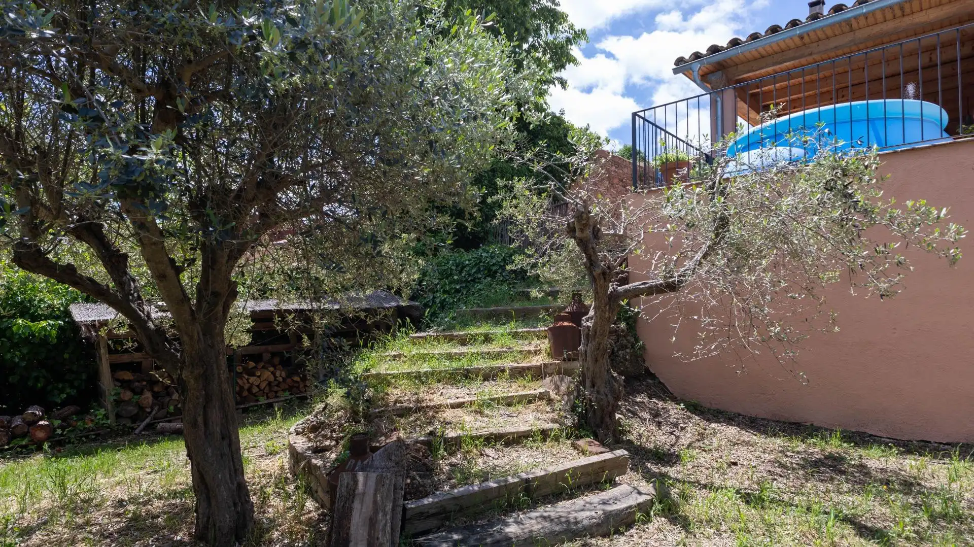 Jardín de Finca rústica en venta en El Bruc con Calefacción y Terraza