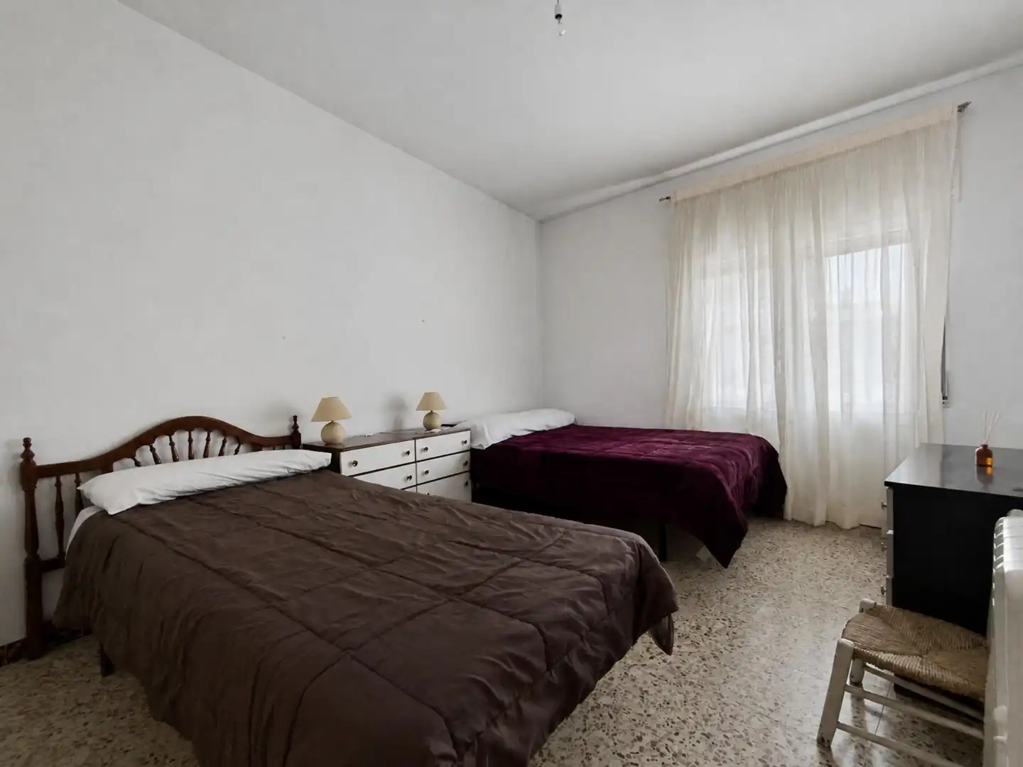 Schlafzimmer von Wohnung zur Miete in Malpartida de Plasencia mit Heizung, Terrasse und Möbliert