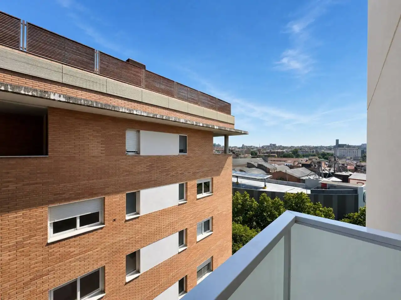 Vista exterior de Pis en venda en Manresa amb Aire condicionat, Calefacció i Parquet
