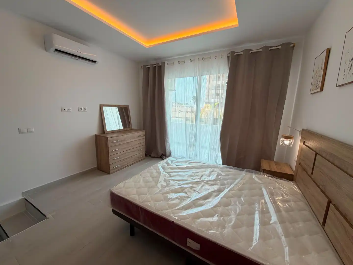 Schlafzimmer von Maisonette zum Verkauf in Torremolinos mit Klimaanlage, Terrasse und Möbliert