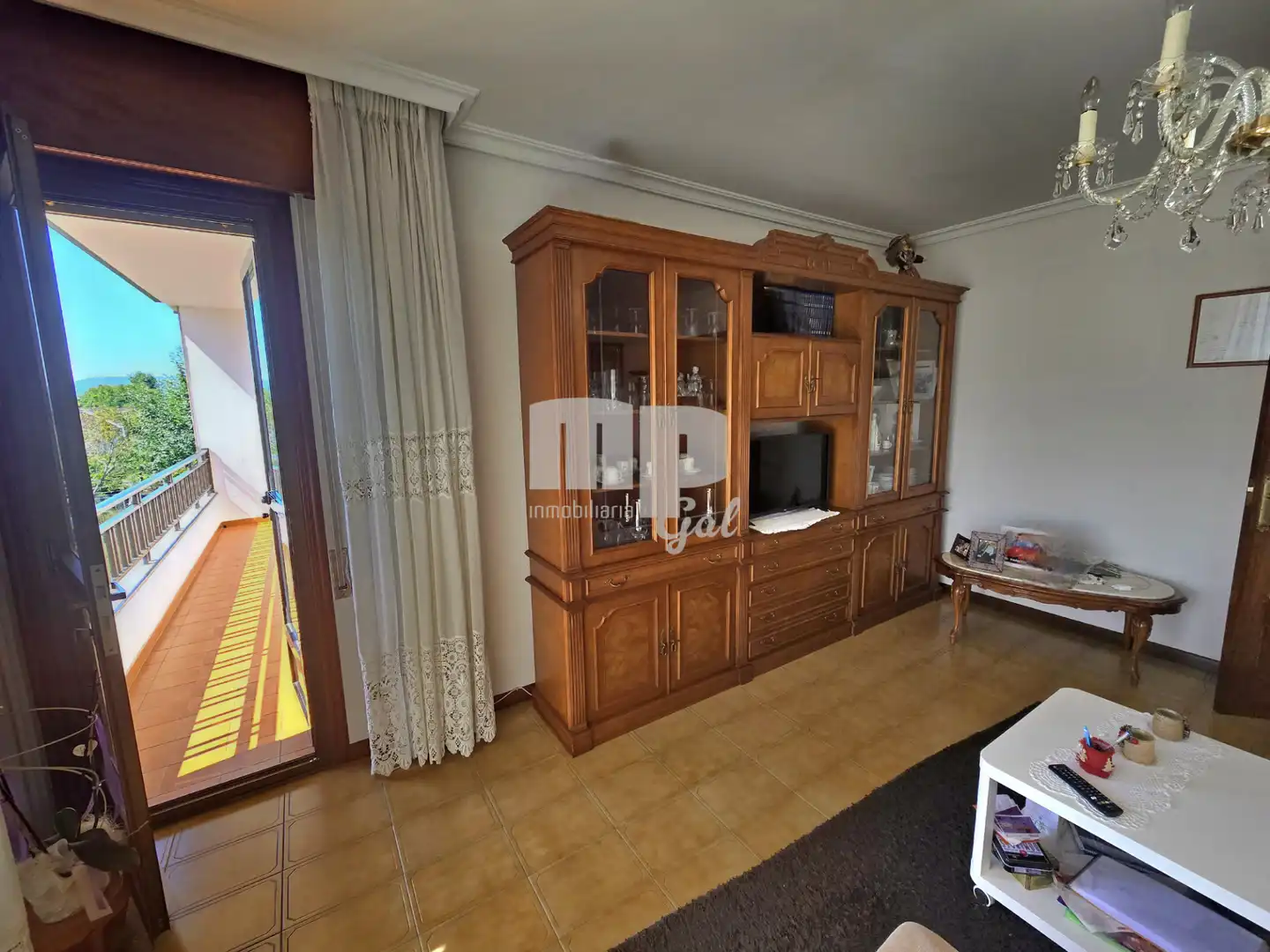 Sala de estar de Casa o chalet en venta en Mos con Jardín privado y Terraza
