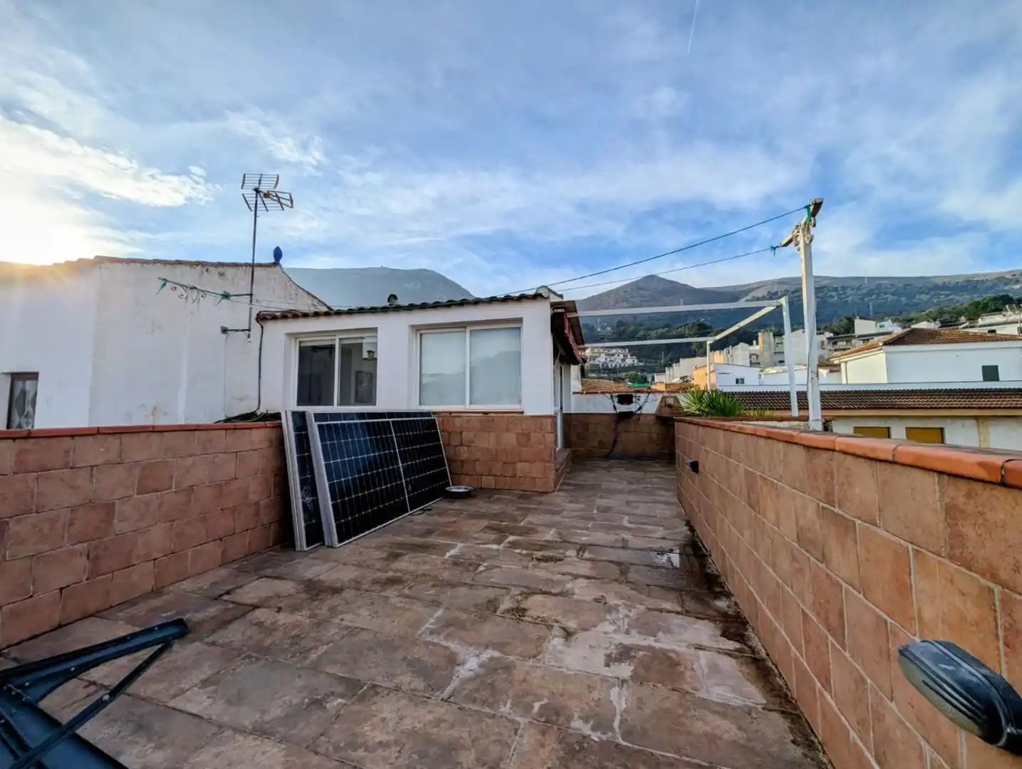 Vista exterior de Dúplex en venda en Loja amb Calefacció, Terrassa i Traster