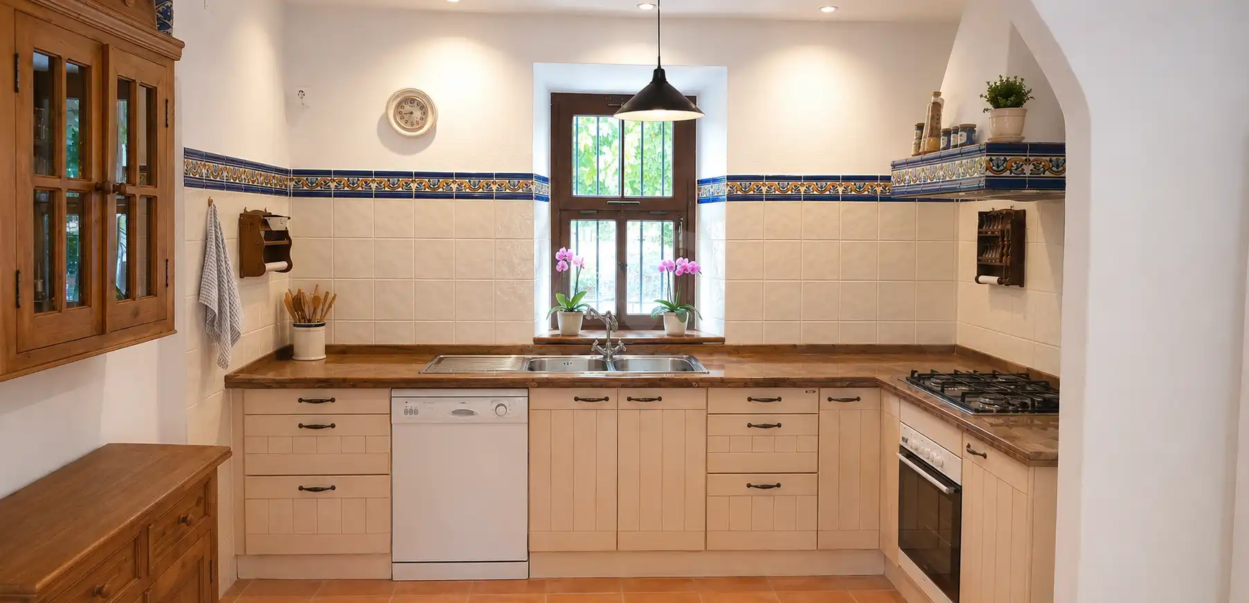 Cocina de Casa o chalet en venta en Alhaurín de la Torre con Calefacción y Terraza