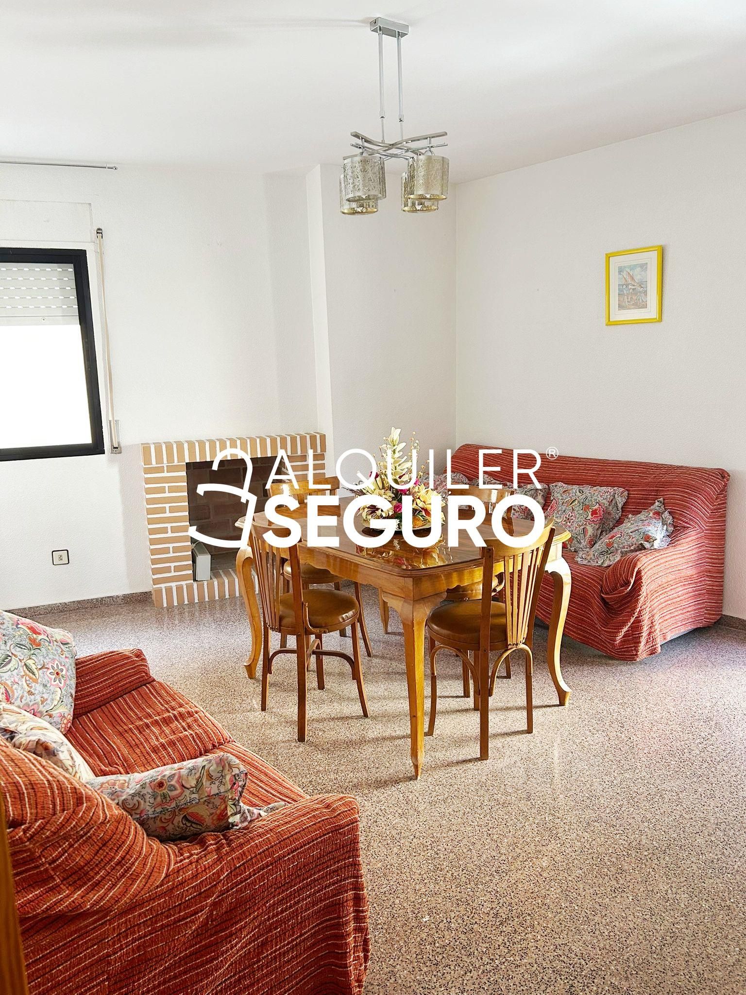 Sala de estar de Piso de alquiler en Calasparra con Aire acondicionado y Amueblado