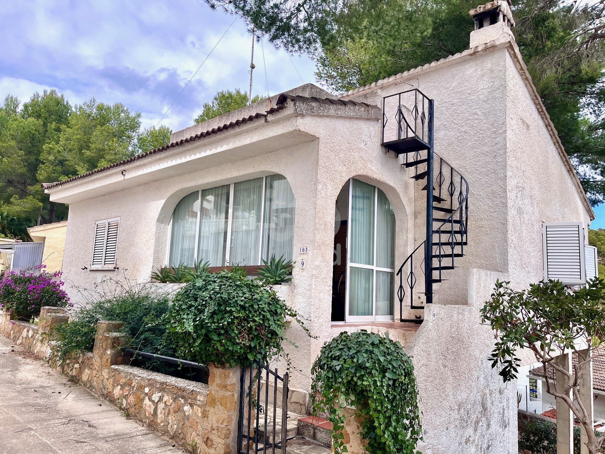 Exterior view of House or chalet for sale in Alcalà de Xivert  with Heating, Terrace and Swimming Pool