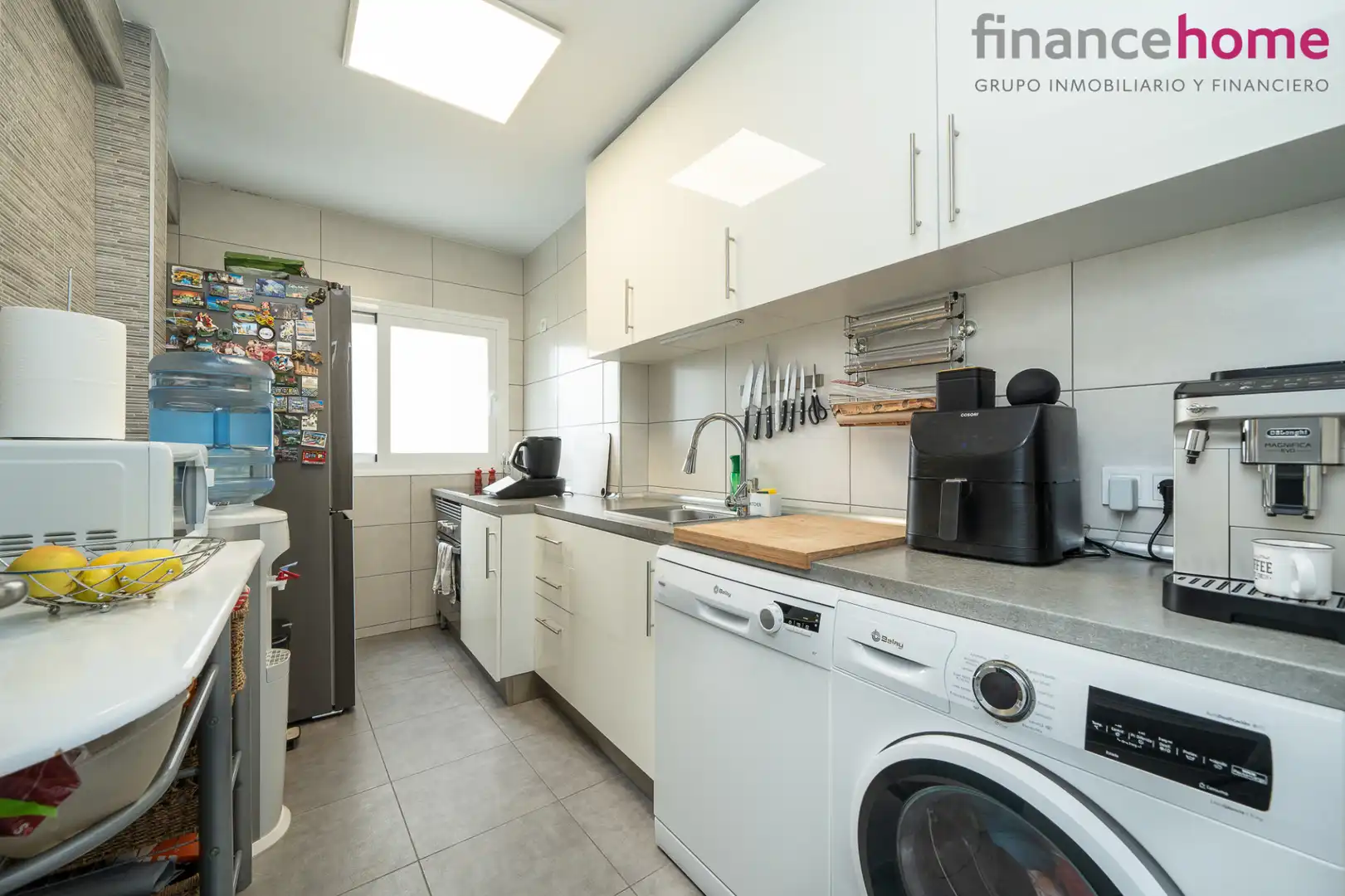 Kitchen of Flat for sale in Móstoles  with Air Conditioner, Heating and Terrace