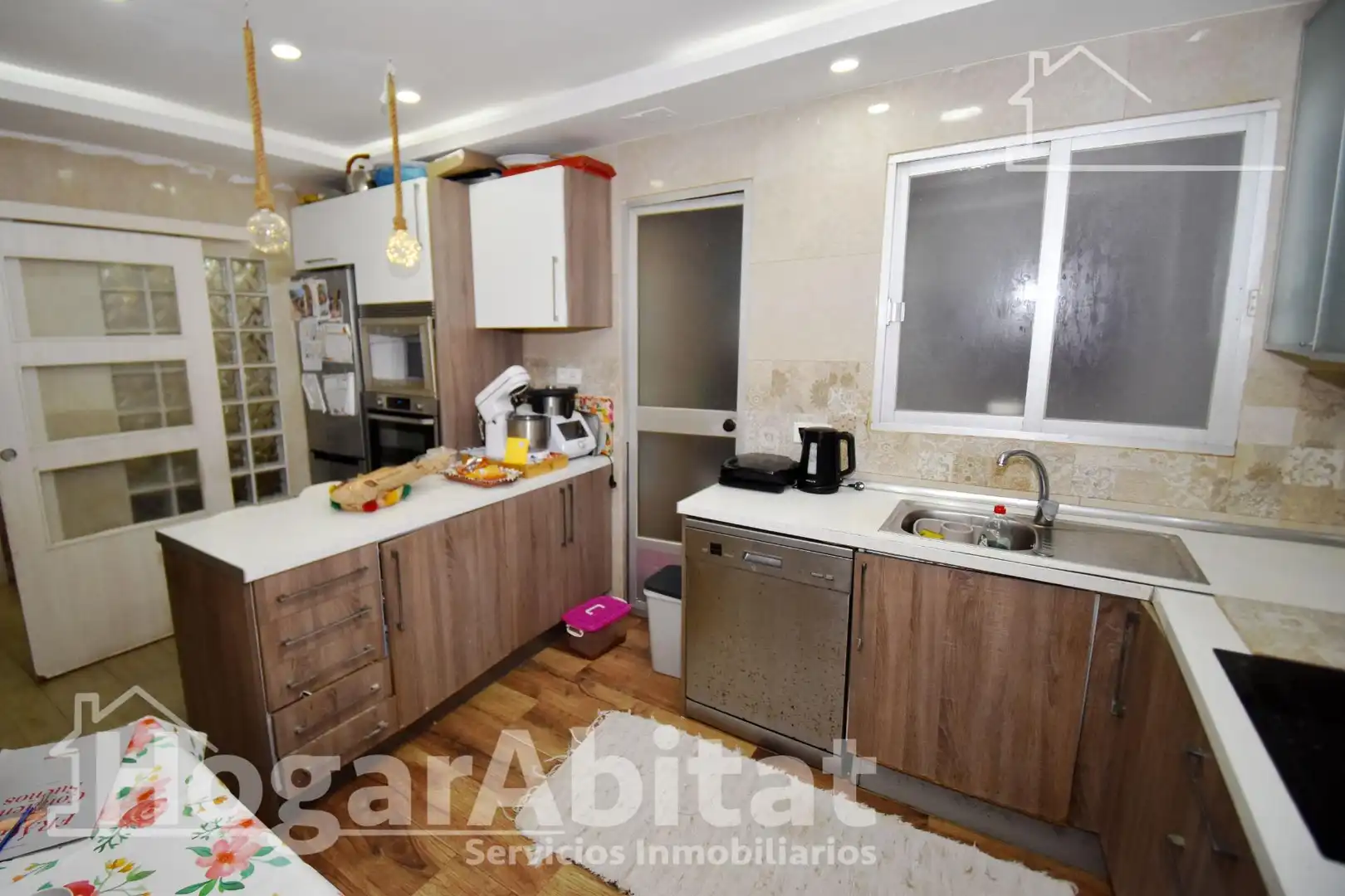 Kitchen of Flat for sale in Vila-real  with Furnished