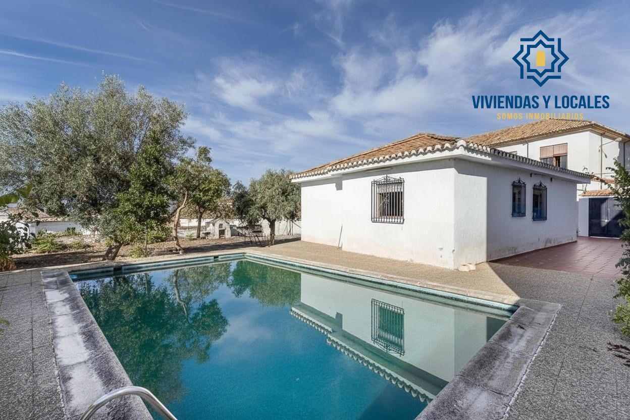 Exterior view of House or chalet for sale in  Granada Capital  with Heating, Private garden and Terrace