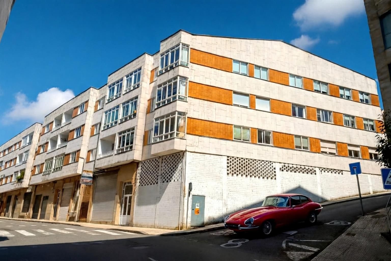 Exterior view of Flat for sale in Poio  with Heating, Parquet flooring and Storage room