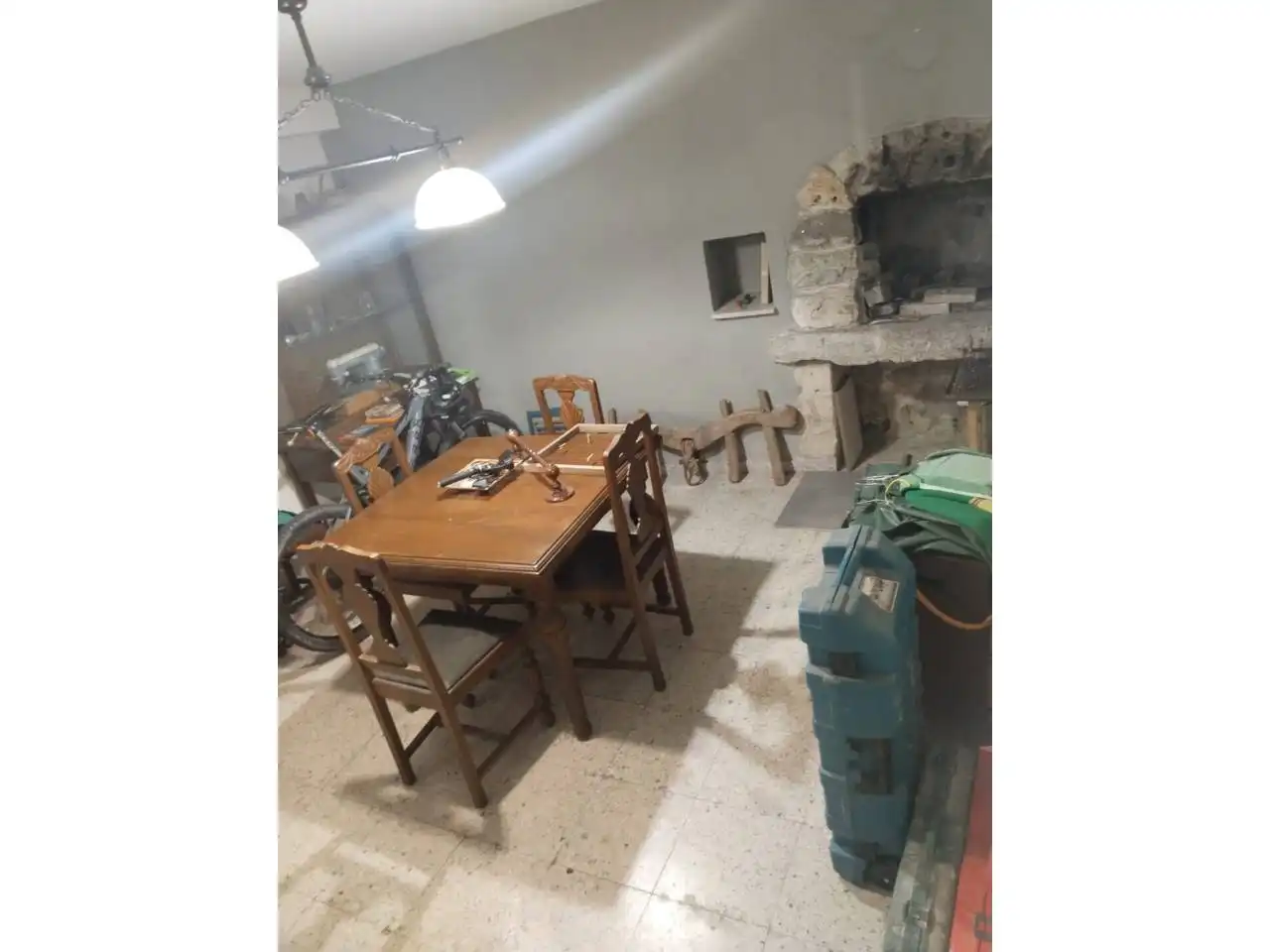 Comedor de Casa adosada en venta en Susinos del Páramo con Calefacción, Terraza y Amueblado