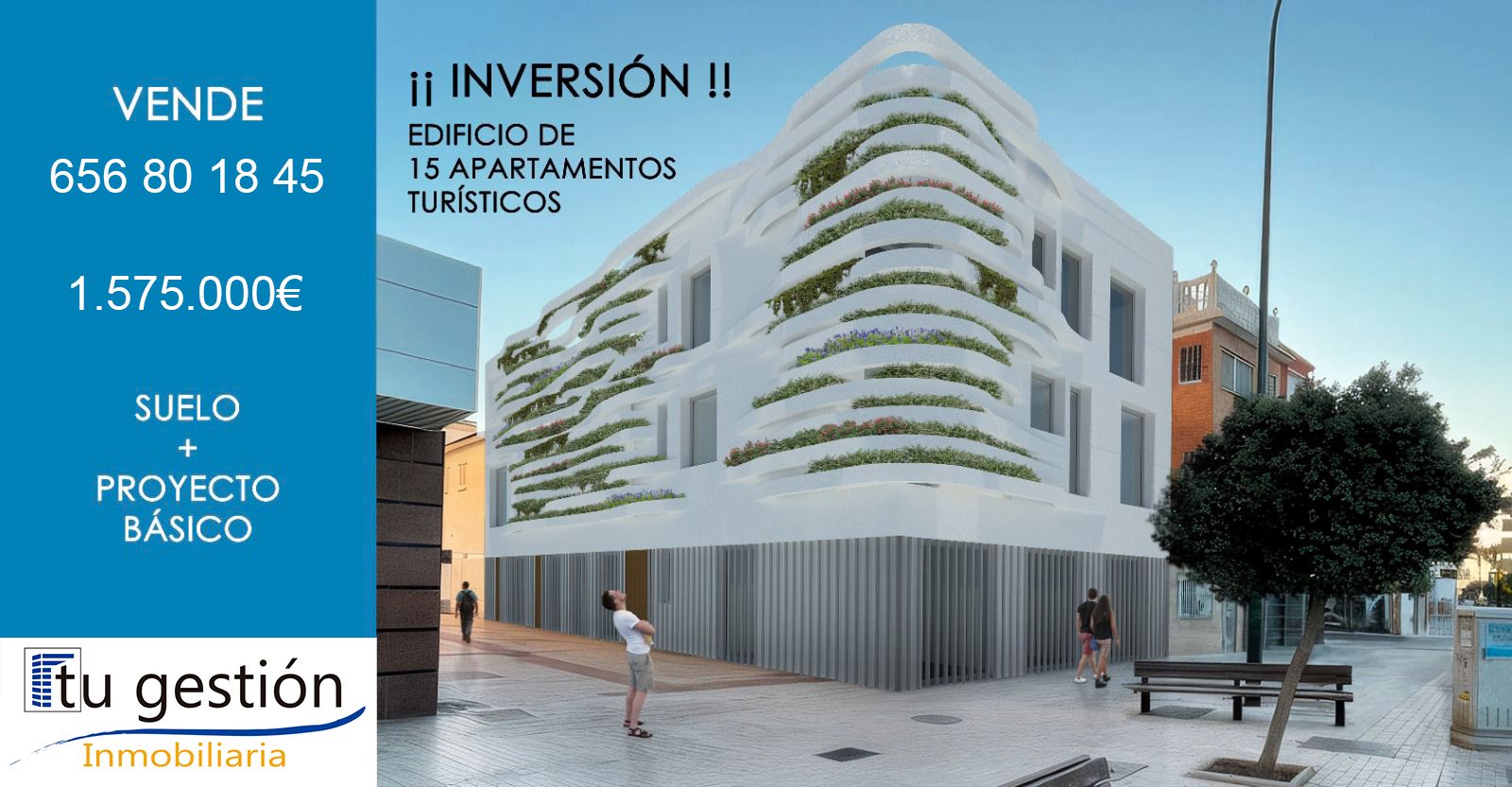 Vista exterior de Residencial en venda en Málaga Capital