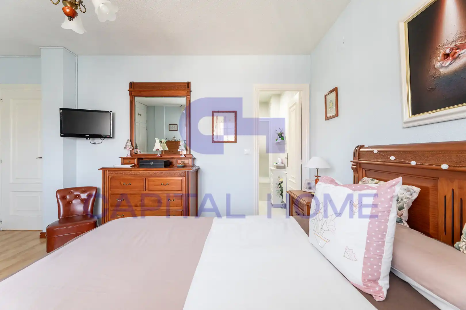 Bedroom of Houses for sale in Azuqueca de Henares  with Air Conditioner, Heating and Storage room