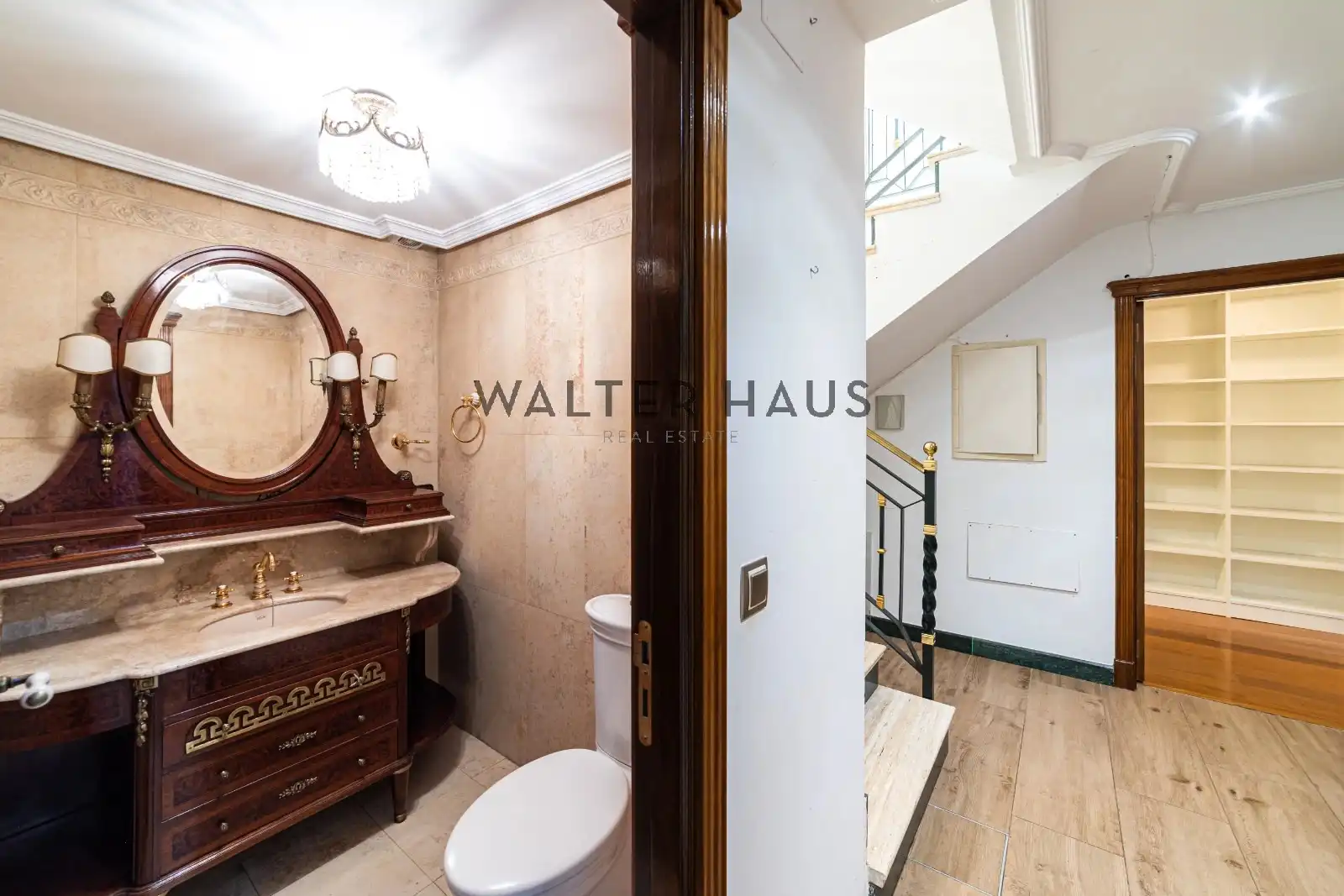Baño de Casa o chalet en venta en Madrid con Aire acondicionado, Jardín privado y Terraza