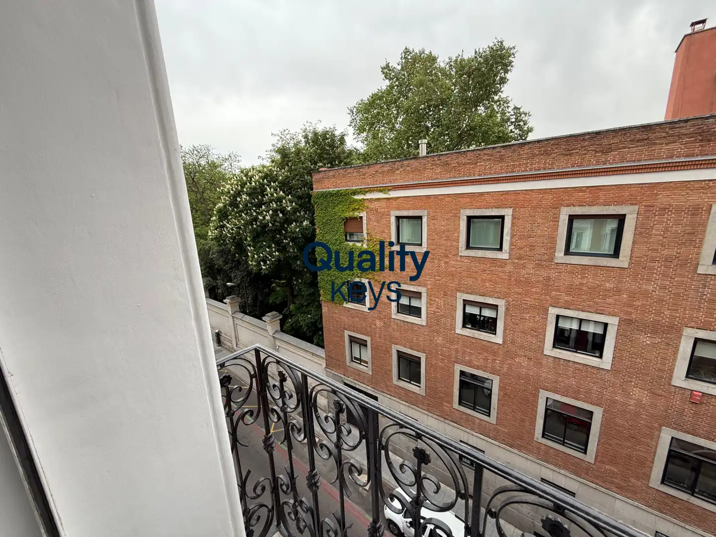 Vista exterior de Pis de lloguer en Madrid amb Aire condicionat, Calefacció i Moblat