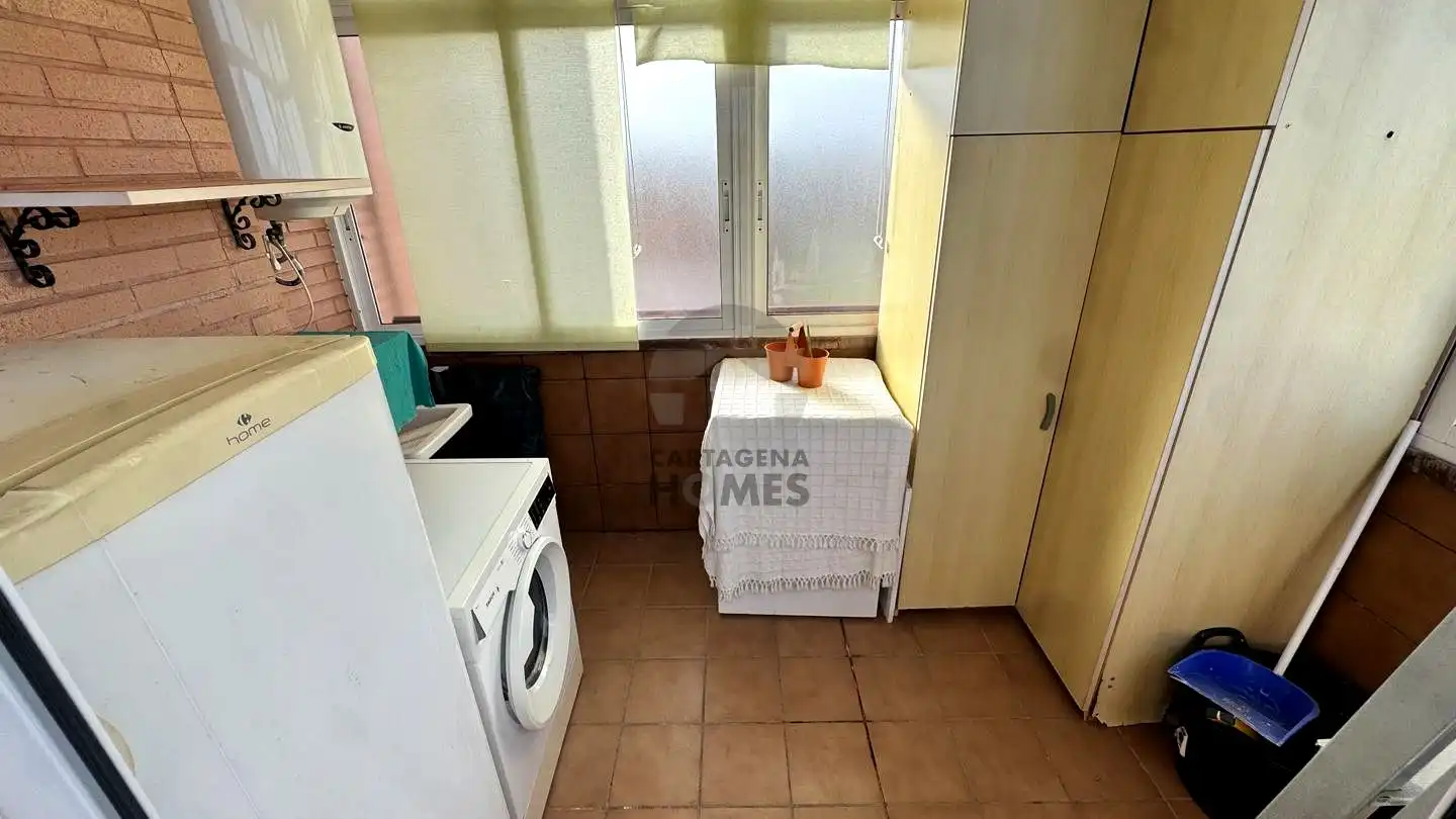 Cocina de Ático en venta en Cartagena con Aire acondicionado, Terraza y Amueblado