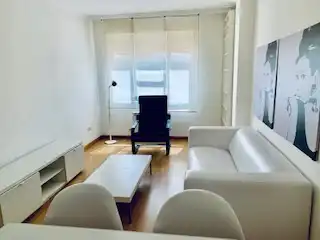 Wohnzimmer von Wohnungen zur Miete in San Andrés del Rabanedo mit Heizung, Parkett und Terrasse