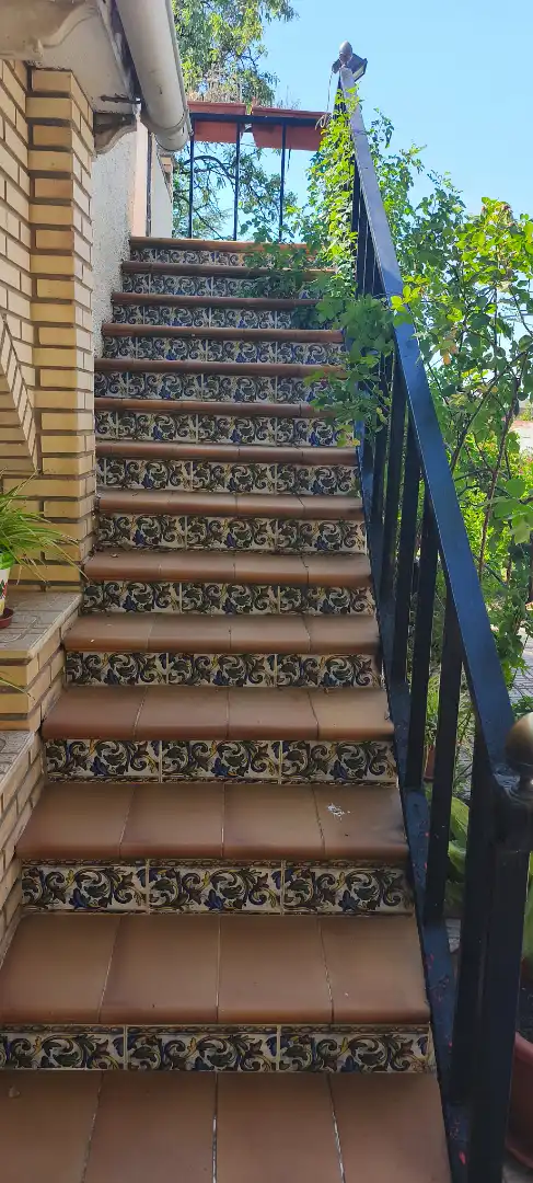 Terrassa de Casa o xalet en venda en Cadrete amb Aire condicionat, Jardí privat i Terrassa