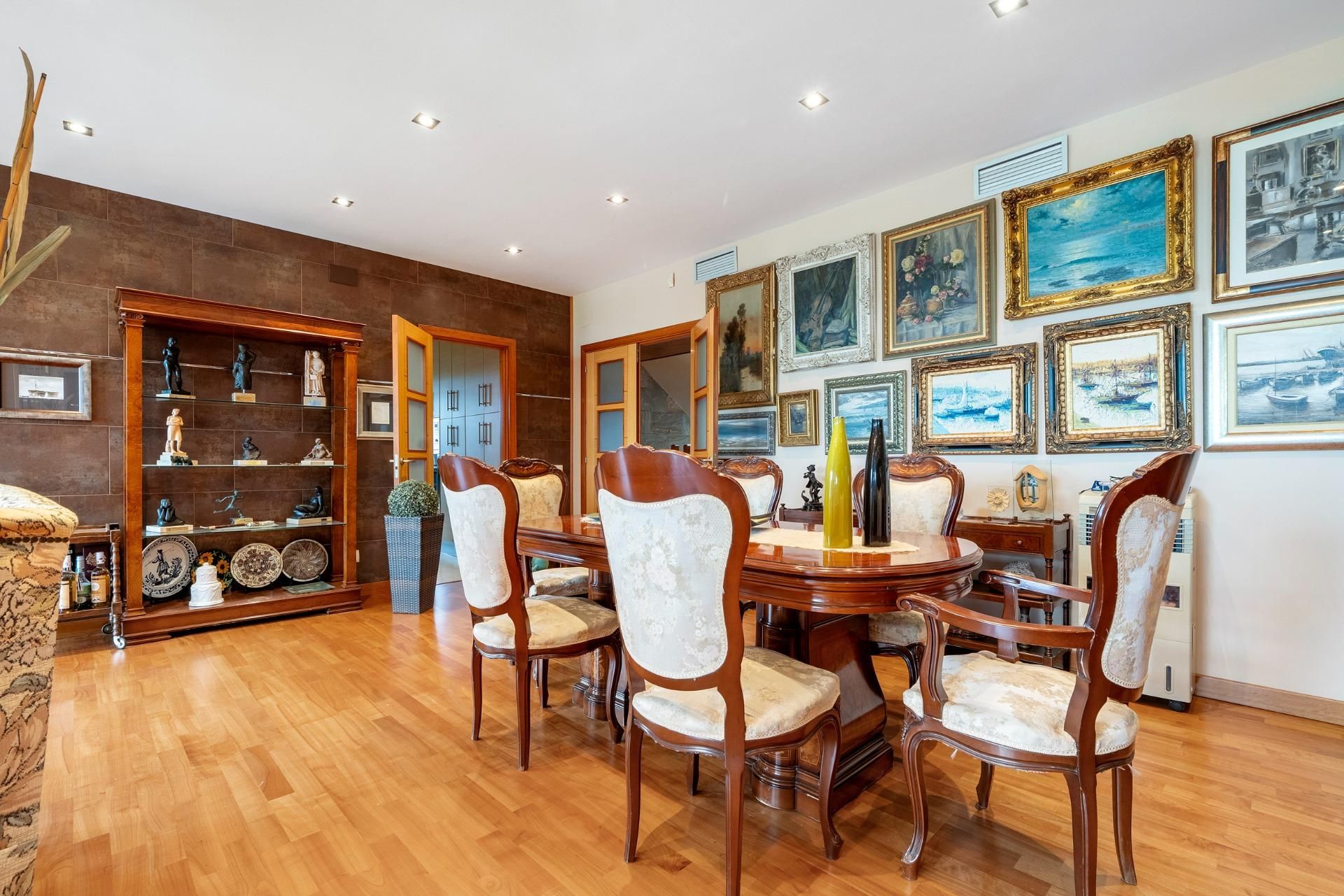 Dining room of House or chalet for sale in Castellvell del Camp  with Air Conditioner, Private garden and Storage room