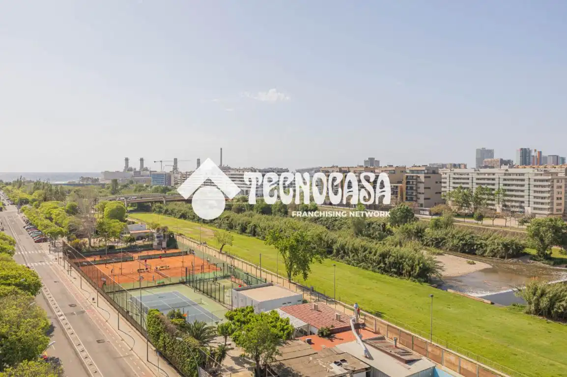 Terrace of Flat for sale in Sant Adrià de Besòs  with Balcony