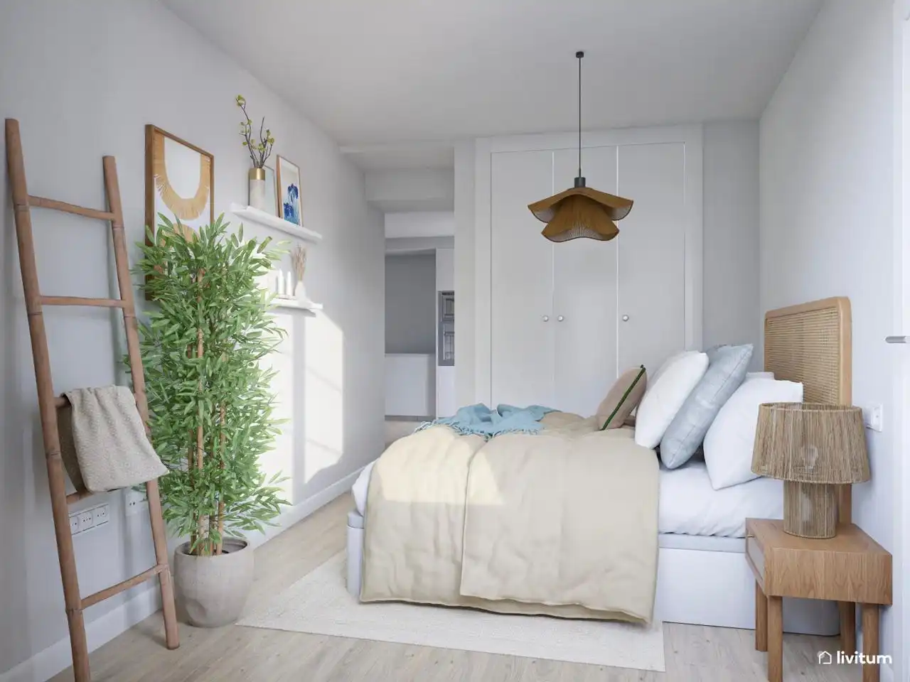 Habitación de Piso de alquiler en Cádiz con Aire acondicionado y Amueblado