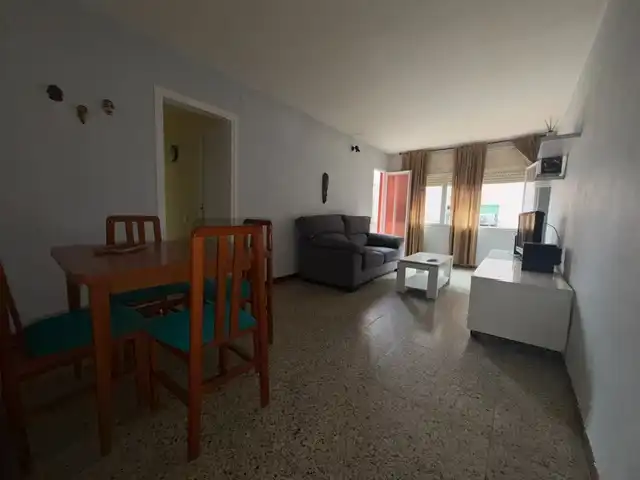 Living room of Flat for sale in Badalona  with Furnished and Balcony