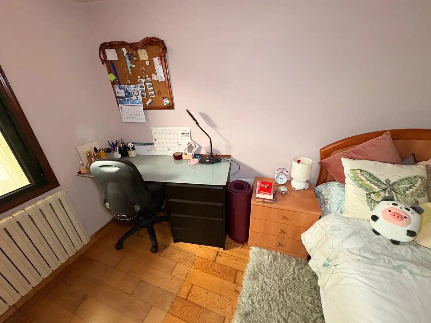 Habitación de Casa o chalet en venta en Santiago de Compostela  con Calefacción, Jardín privado y Terraza