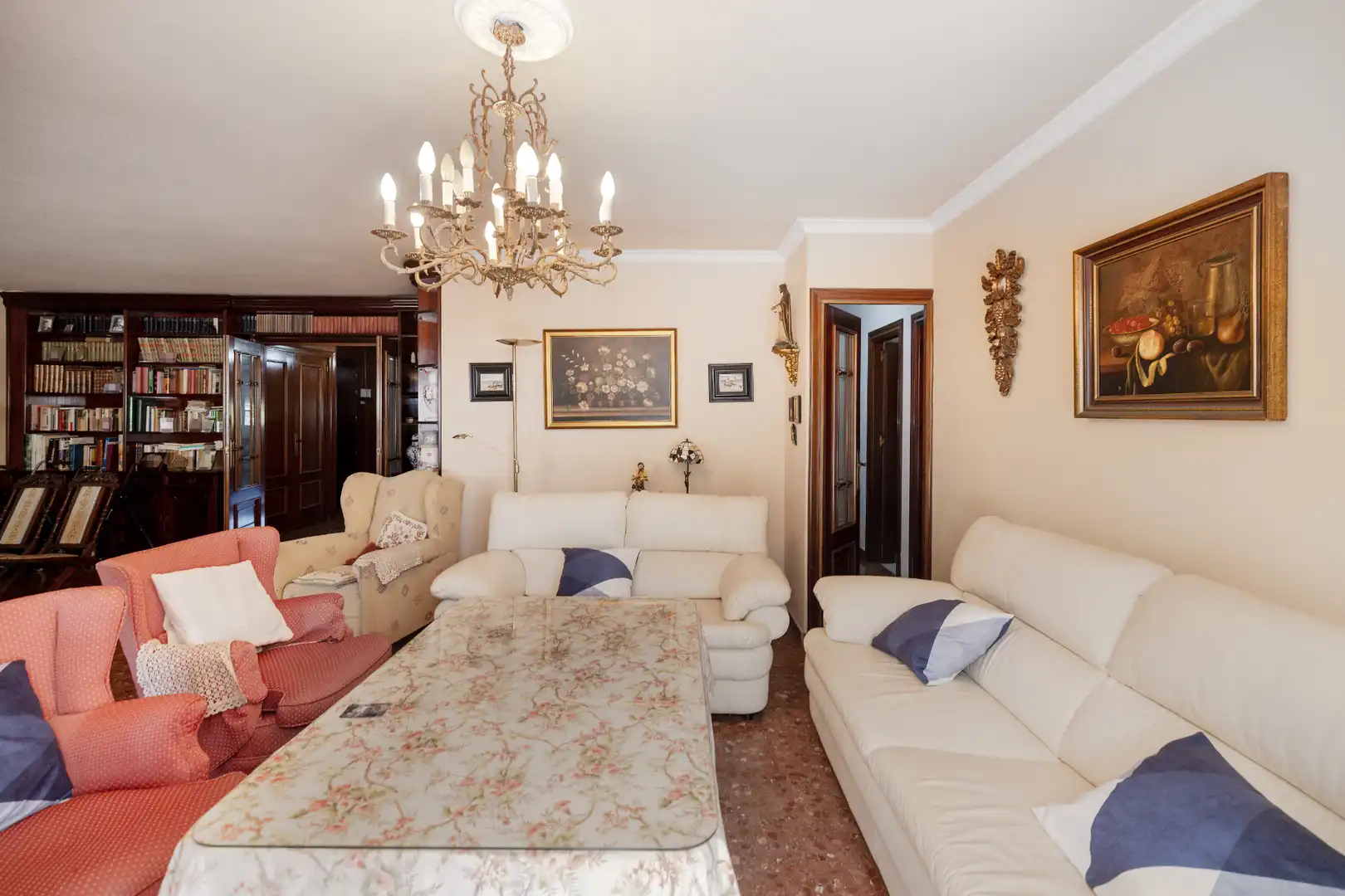 Living room of Flat for sale in Málaga  with Air Conditioner, Heating and Terrace