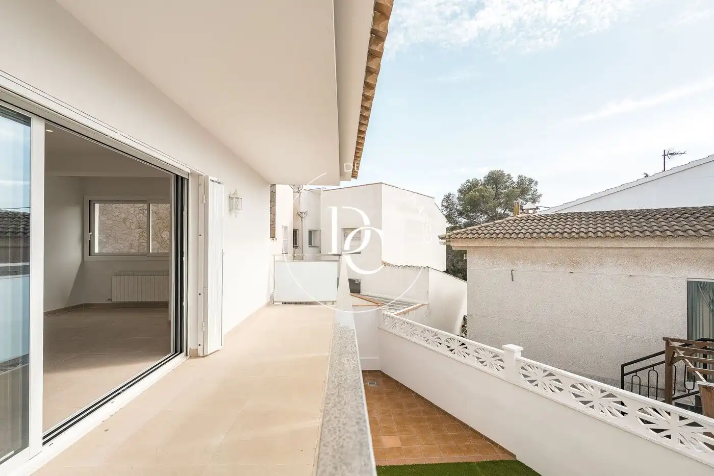 Exterior view of Houses for sale in Sant Pere de Ribes  with Heating, Private garden and Terrace