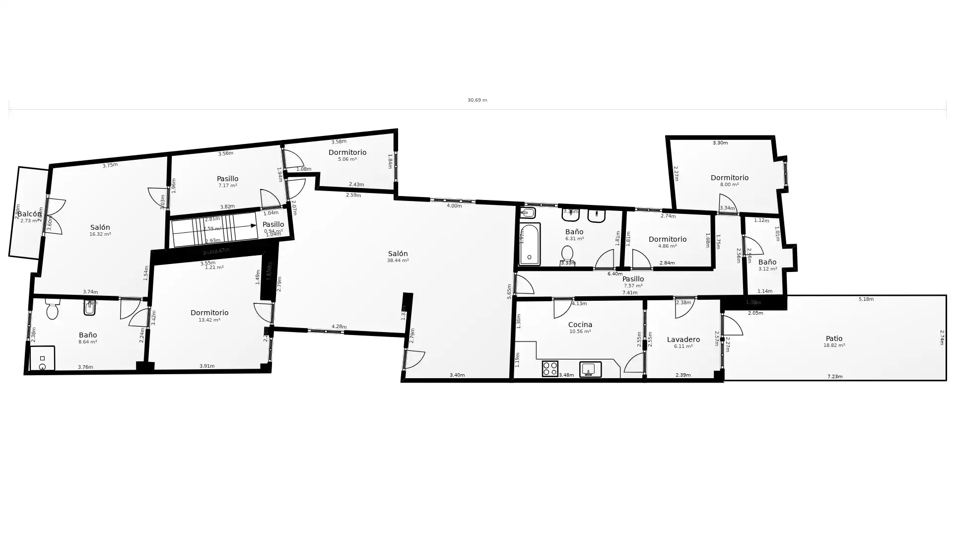 Casa adosada en venta en Marmolejo, Jaén