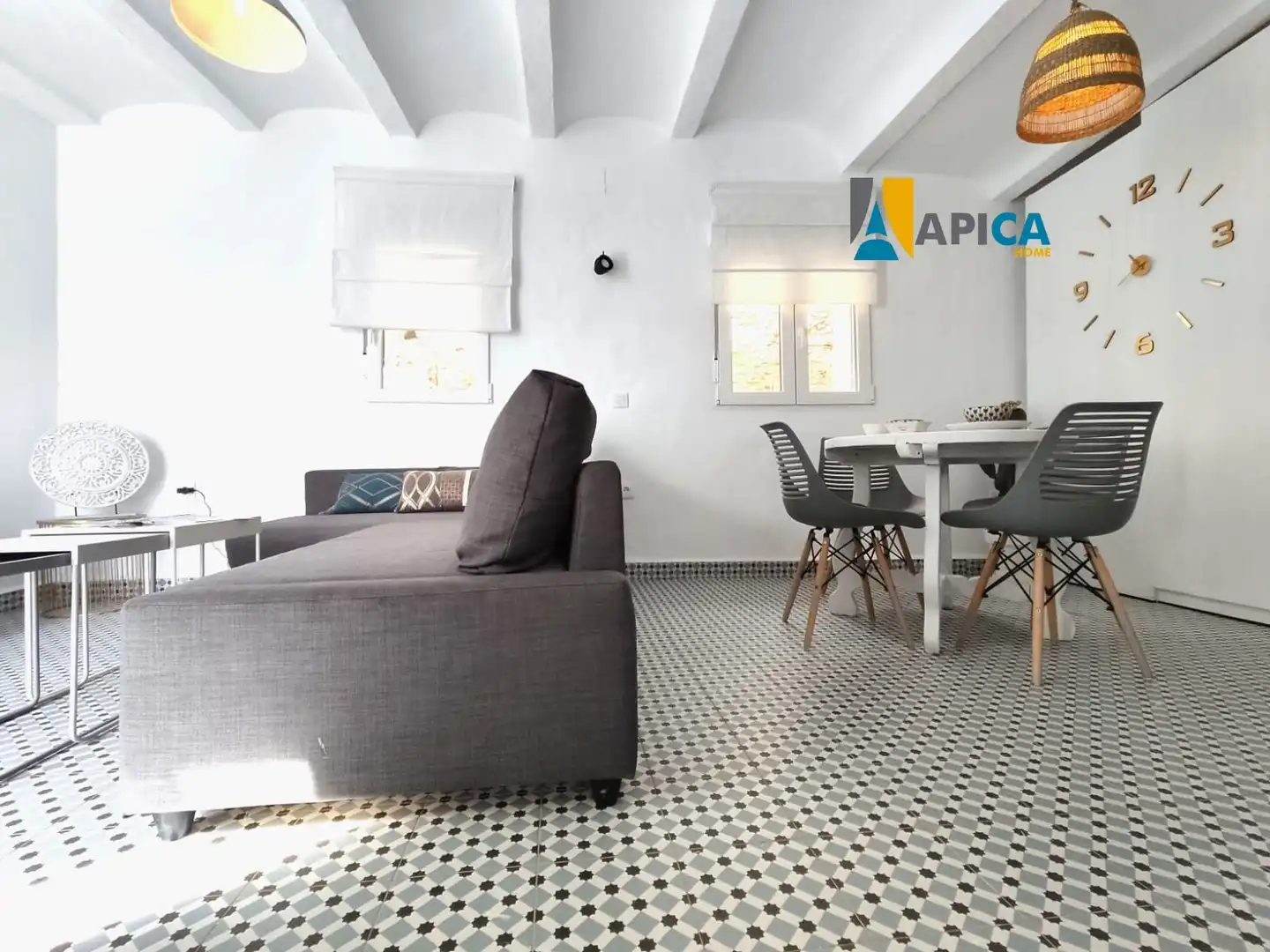 Wohnzimmer von Wohnung zum Verkauf in Vejer de la Frontera mit Möbliert