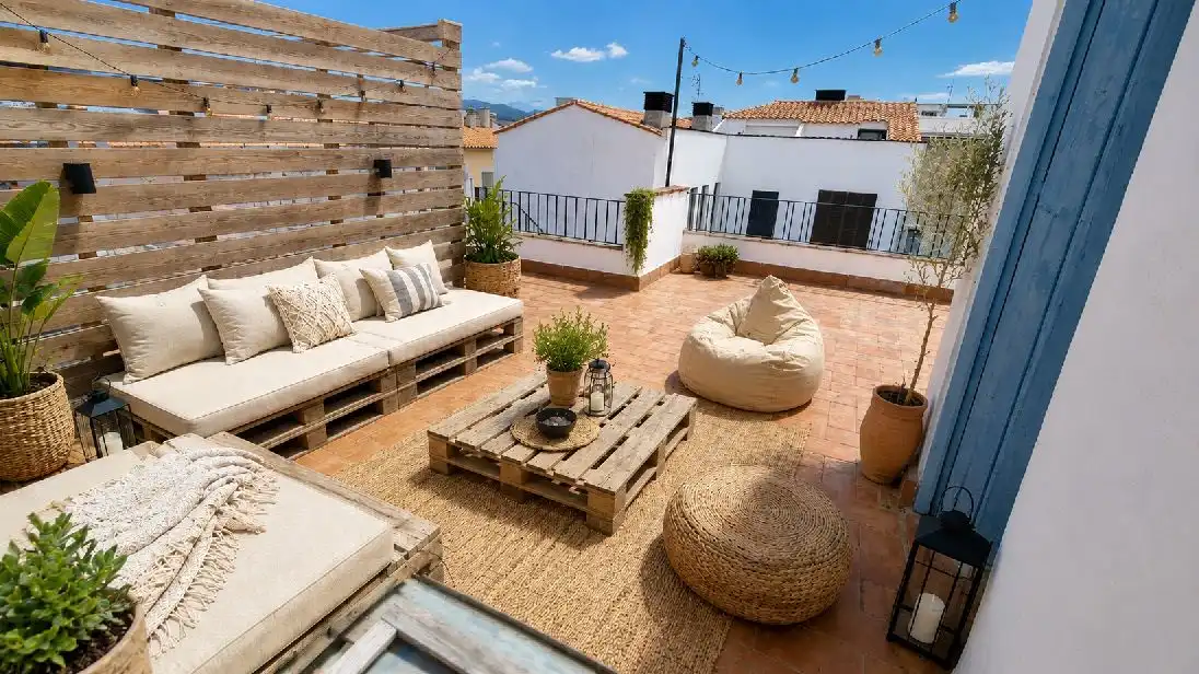 Terrasse von Wohnung zum Verkauf in Palamós mit Terrasse und Möbliert