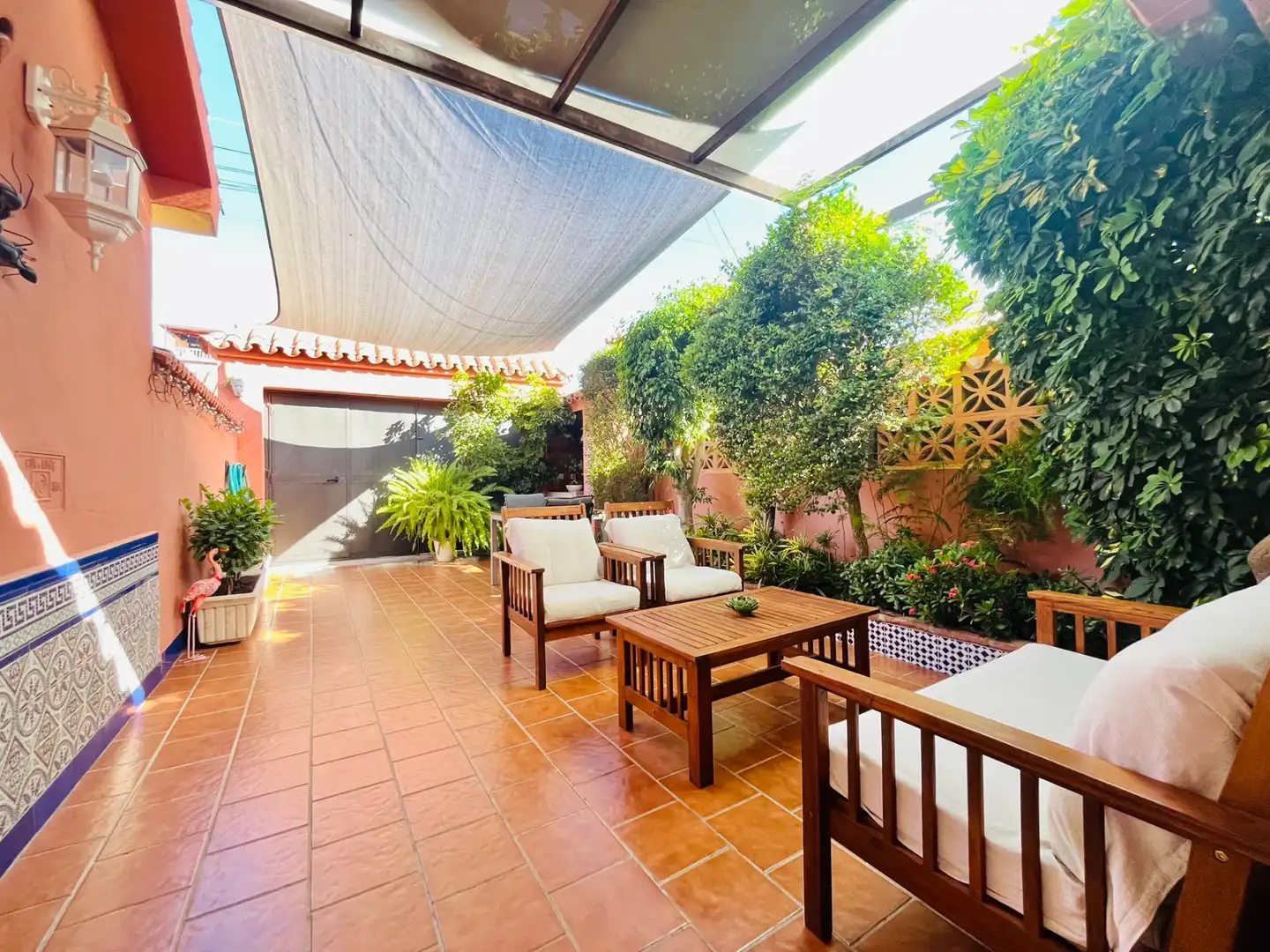 Terraza de Casa o chalet en venta en Fuengirola con Aire acondicionado, Jardín privado y Terraza