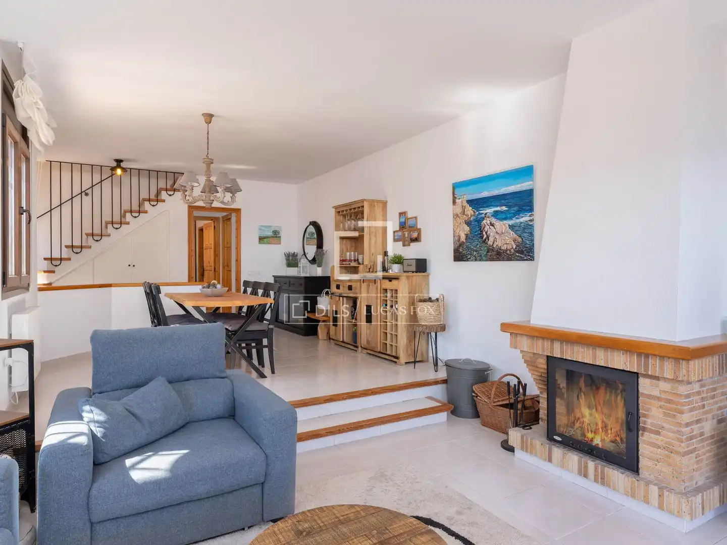 Sala de estar de Casa o chalet en venta en Begur con Aire acondicionado, Calefacción y Jardín privado