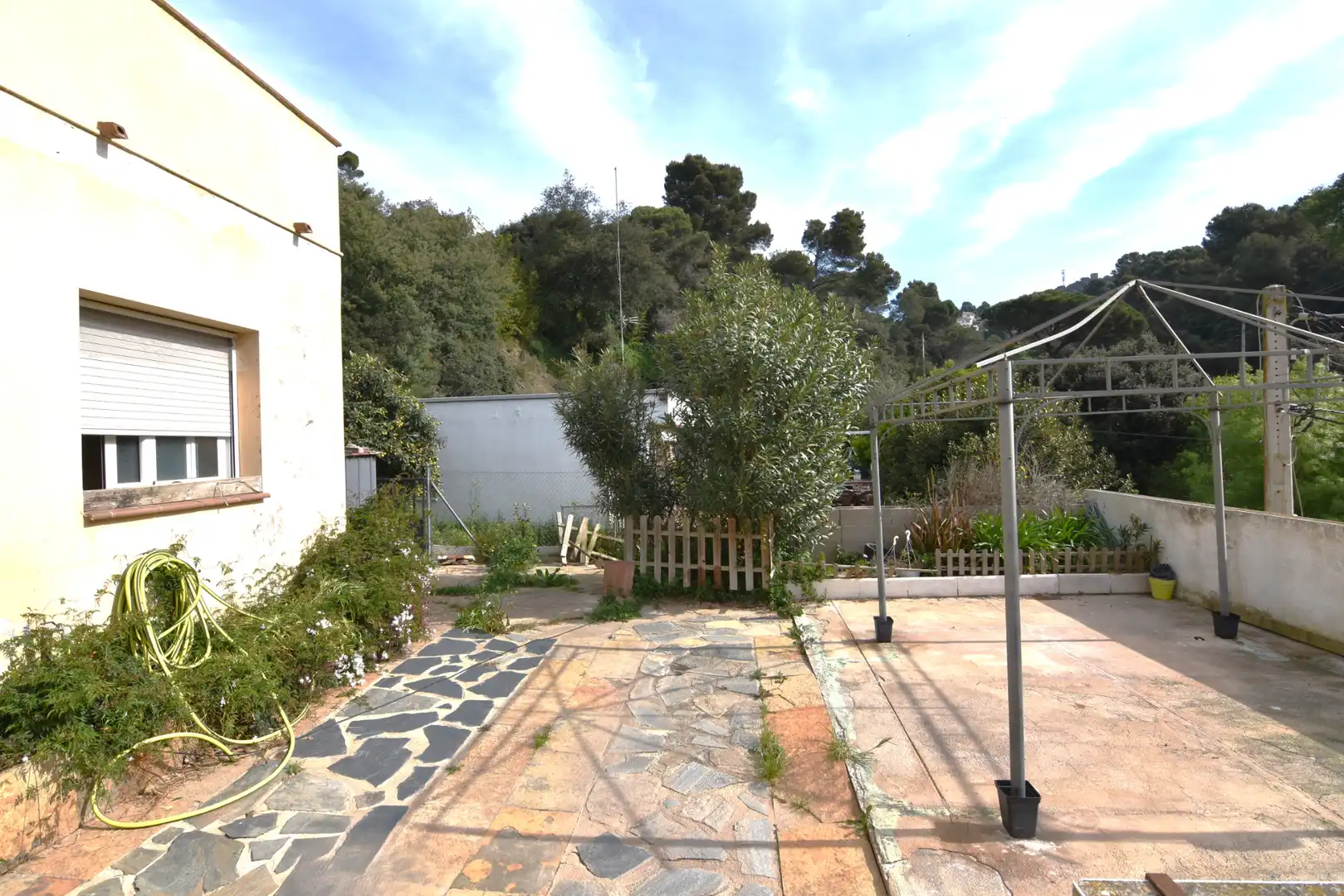 Jardí de Casa o xalet en venda en Santa Susanna amb Aire condicionat, Calefacció i Jardí privat
